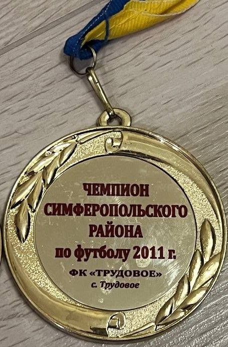 Золотые медали ФК Трудовое в 2011 году
